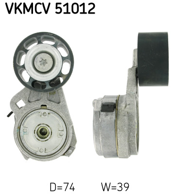 Makara, kanallı v kayışı gerilimi VKMCV 51012 uygun fiyat ile hemen sipariş verin!